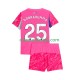 Camisola Manchester City Gianluigi Donnarumma 25 Guarda-redes Criança Equipamento Segundo 2025-2026 Manga Curta